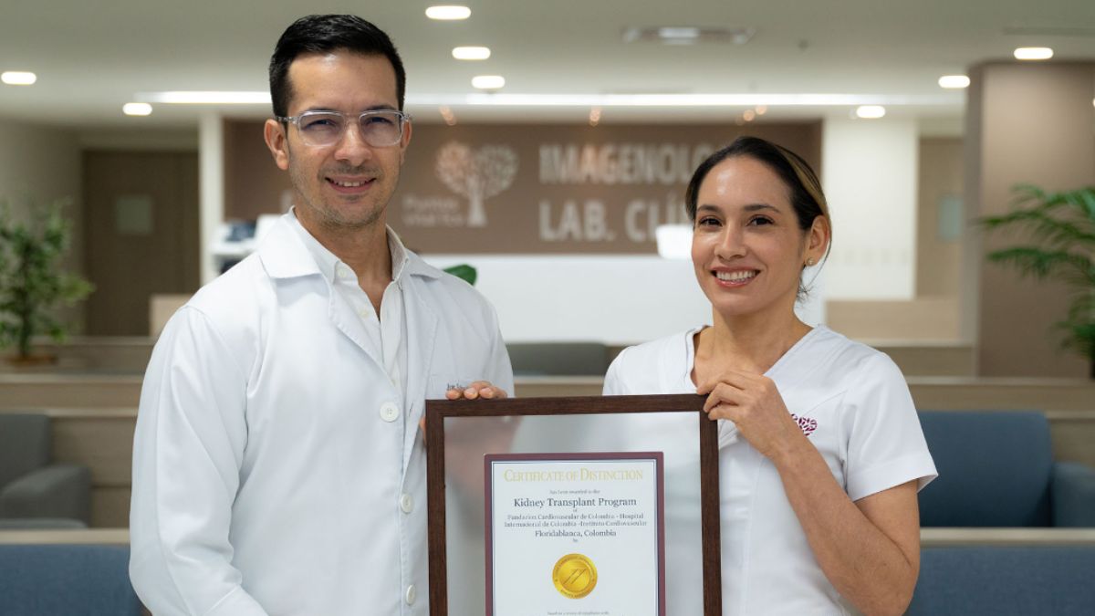 Recertificación internacional reafirma al HIC como referente en trasplante renal en Colombia