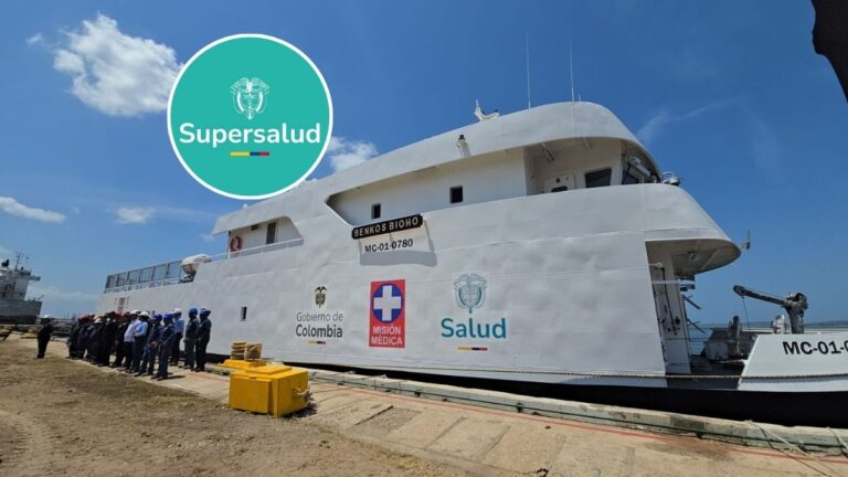 Supersalud hizo 52 seguimientos técnicos al buque hospital que operará en el Pacífico colombiano