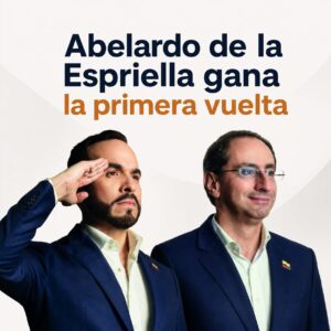 Abelardo de la Espriella gana la primera vuelta