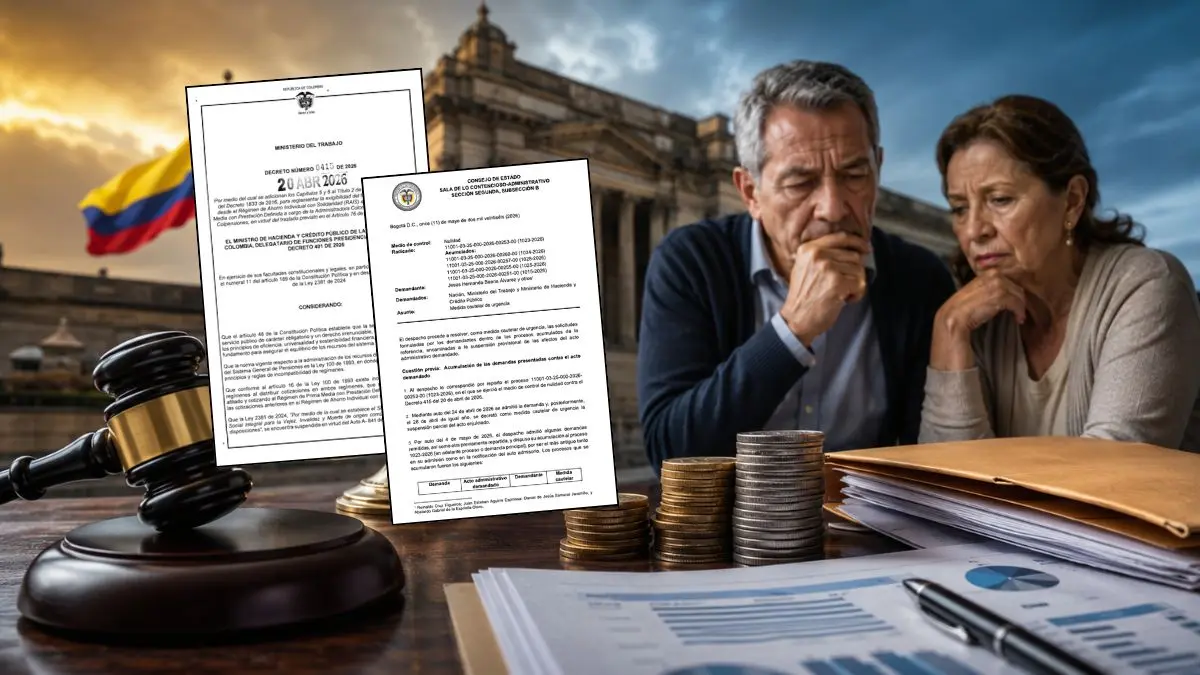 Consejo de Estado frena decreto que ordenaba trasladar ahorros pensionales de fondos privados a Colpensiones