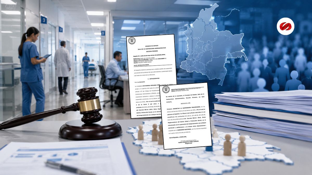 Decreto 0182 suma nueva suspensión provisional Consejo de Estado frena cambios en EPS y reasignación de afiliados