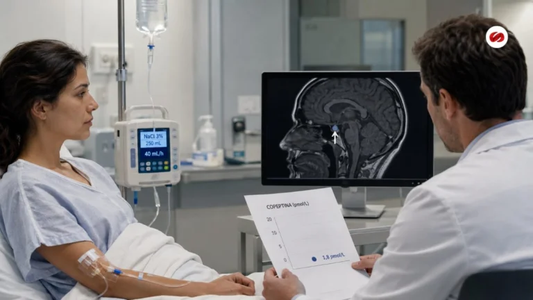 La prueba de copeptina redefine el diagnóstico diferencial en diabetes insípida central: implicaciones para el abordaje