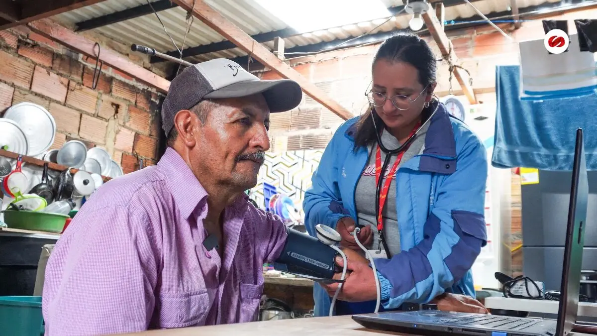 Bogotá activa telemedicina en dos centros rurales de Sumapaz- crédito Secretaría de Salud de Bogotá