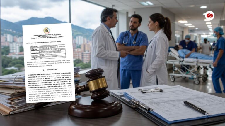 Tribunal Administrativo de Antioquia decreta medida cautelar por cartera de IPS en Medellín qué entidades deben responder