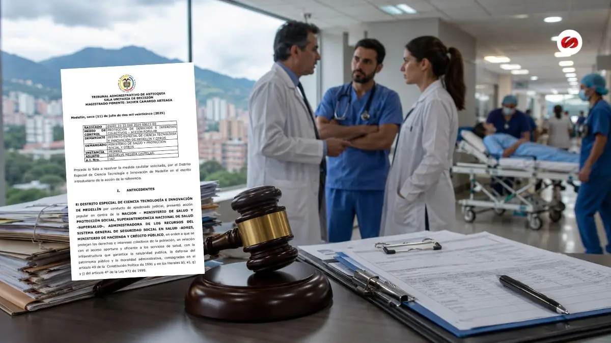 Tribunal Administrativo de Antioquia decreta medida cautelar por cartera de IPS en Medellín qué entidades deben responder