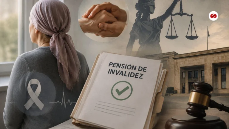 Cáncer, pérdida laboral y pensión de invalidez Corte ordena protección inmediata pese a dictamen pendiente