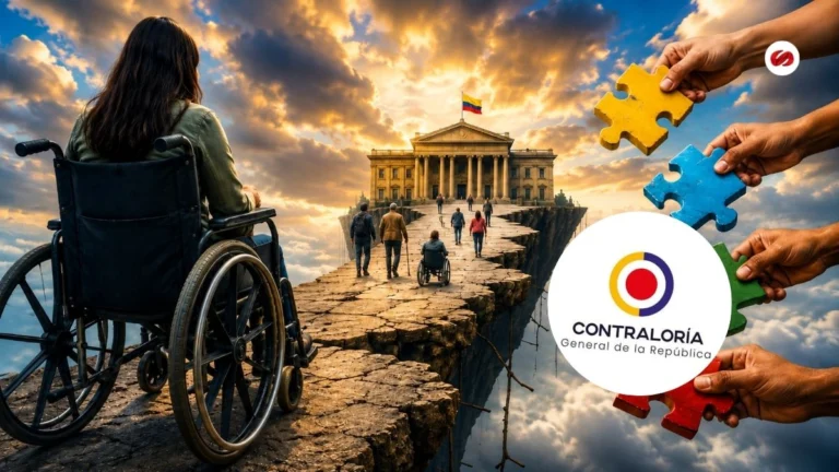 Discapacidad en Colombia bajo alerta fiscal Contraloría cuestiona ejecución de apenas 17en proyecto clave