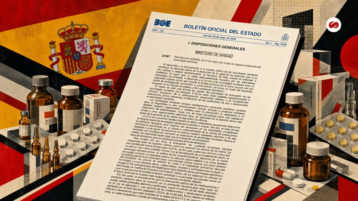 España regula la evaluación de tecnologías sanitarias nuevo filtro para medicamentos, dispositivos y salud digital