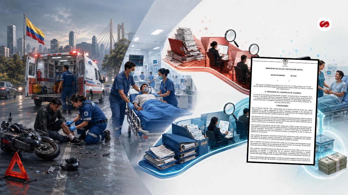 Minsalud ajustaría reglas del SOAT diferencial y eliminaría requisito que frena reclamaciones