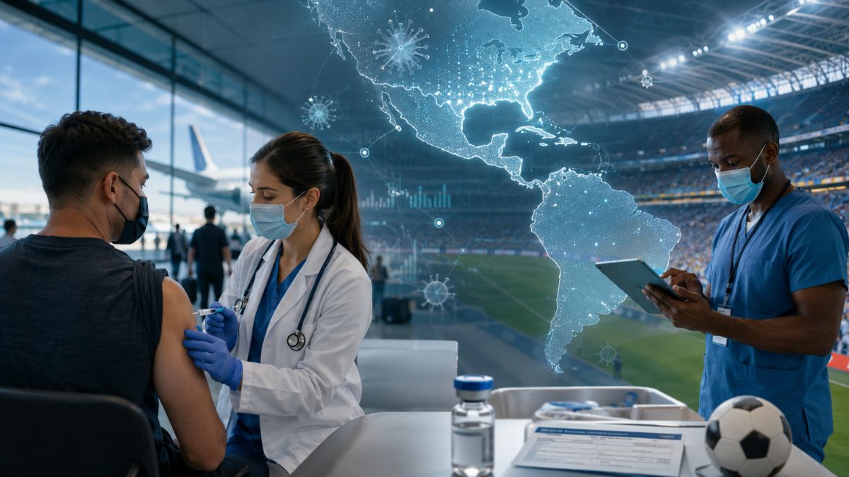 OPS advierte riesgo de propagación del sarampión durante eventos masivos como la Copa Mundial de la FIFA 2026