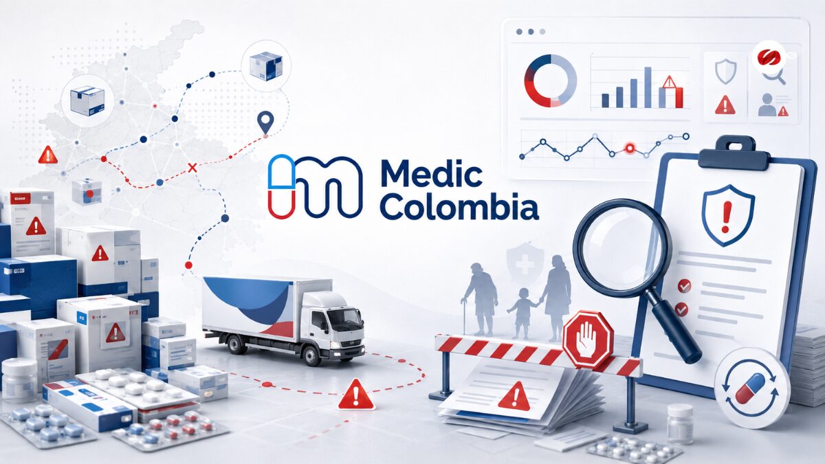 Supersalud ordena cerrar 256.296 pendientes de medicamentos de Medic Colombia en 45 días