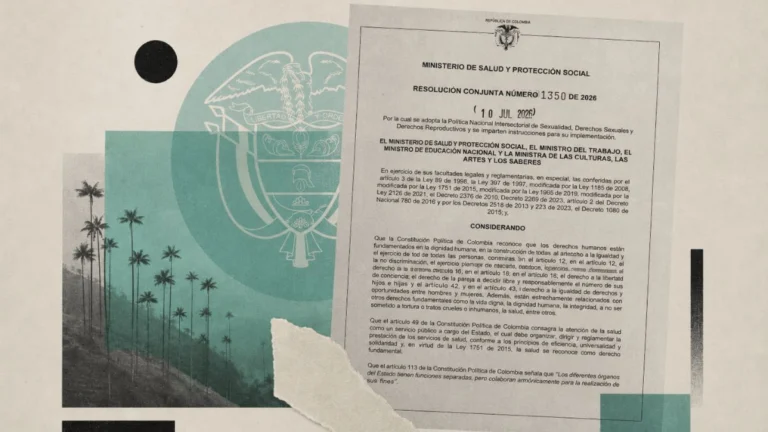 Colombia adopta la Política Nacional de Sexualidad