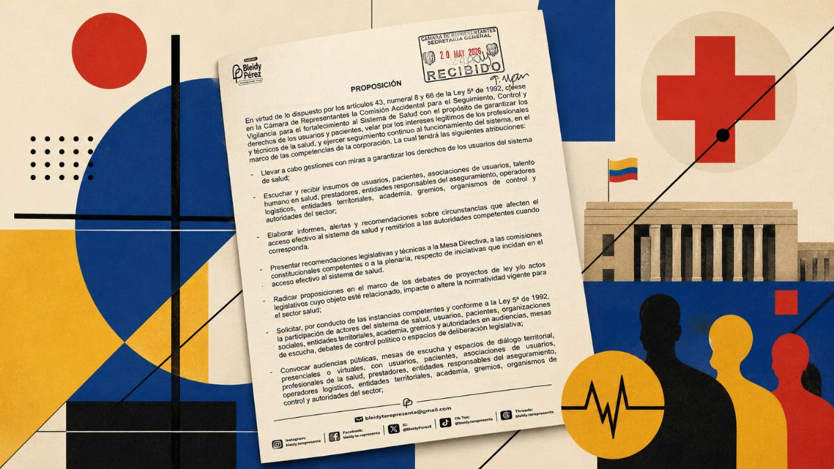 Comisión Accidental de Salud vigilaría barreras de acceso y funcionamiento del sistema colombiano