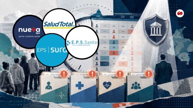 Cuatro EPS concentran más de la mitad de los reclamos Supersalud exige un plan inmediato para destrabar las citas