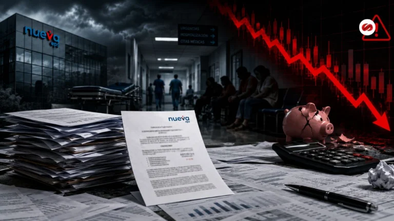 Estados financieros de Nueva EPS revelan deterioro crítico