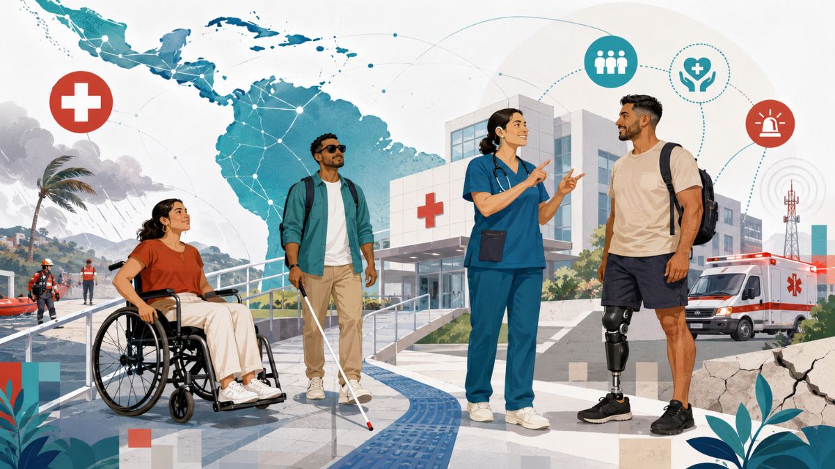 Inclusión de personas con discapacidad en salud sigue marcada por brechas estructurales en América Latina