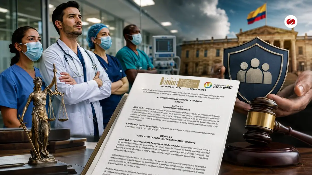 Radican proyecto de ley con nuevas reglas para contratación, pagos y protección del talento humano en salud