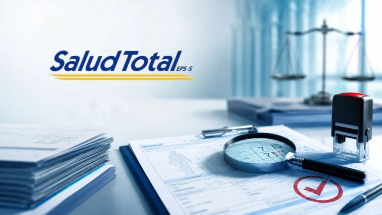Salud Total alerta por alteración de incapacidades médicas y falsificación documental