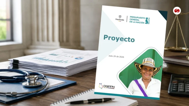 Salud tendría 77billones en 2027 radican proyecto de Presupuesto General de la Nación por 575 billones