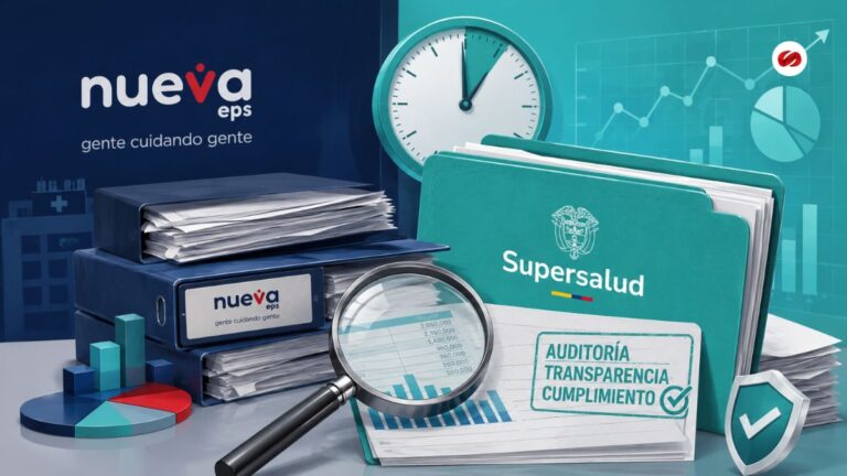 Supersalud exige cuentas claras a Nueva EPS plazo improrrogable vence el 6 de julio