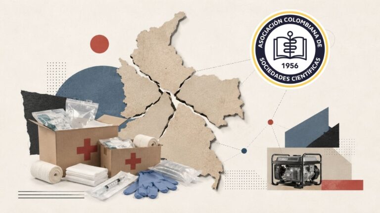 Centros de acopio para medicamentos e insumos: sociedades científicas activan apoyo tras terremoto en el occidente colombiano