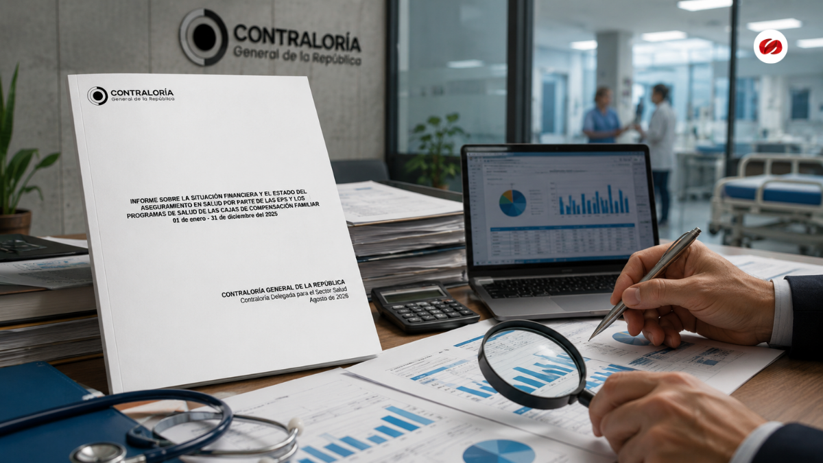 Contraloría revela deuda de 58 billones en las EPS y solo cuatro cumplieron las condiciones financieras en 2025