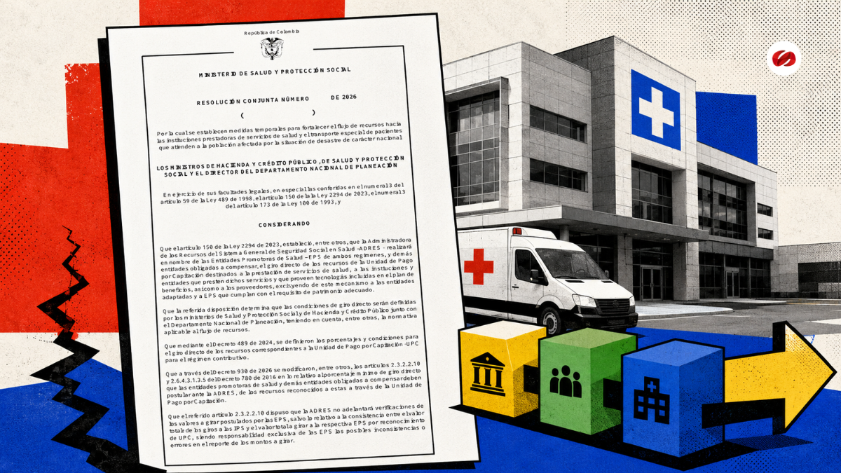 MinSalud propone priorizar pagos de la UPC a IPS que atendieron a población afectada por el terremoto
