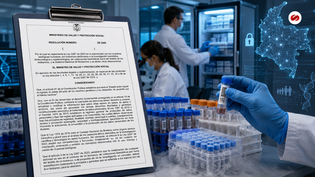 Minsalud prepara nuevas reglas para los biobancos en Colombia así cambiaría el manejo de muestras biológicas humanas