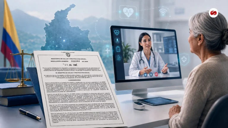 Telemedicina en Colombia actualiza sus reglas qué establece la Resolución 1644 de 2026