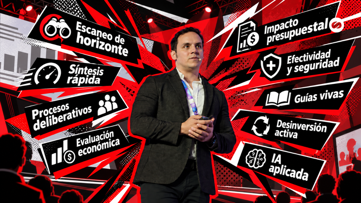 De anticipar una tecnología a retirarla así evoluciona la evaluación en salud que propone el IETS