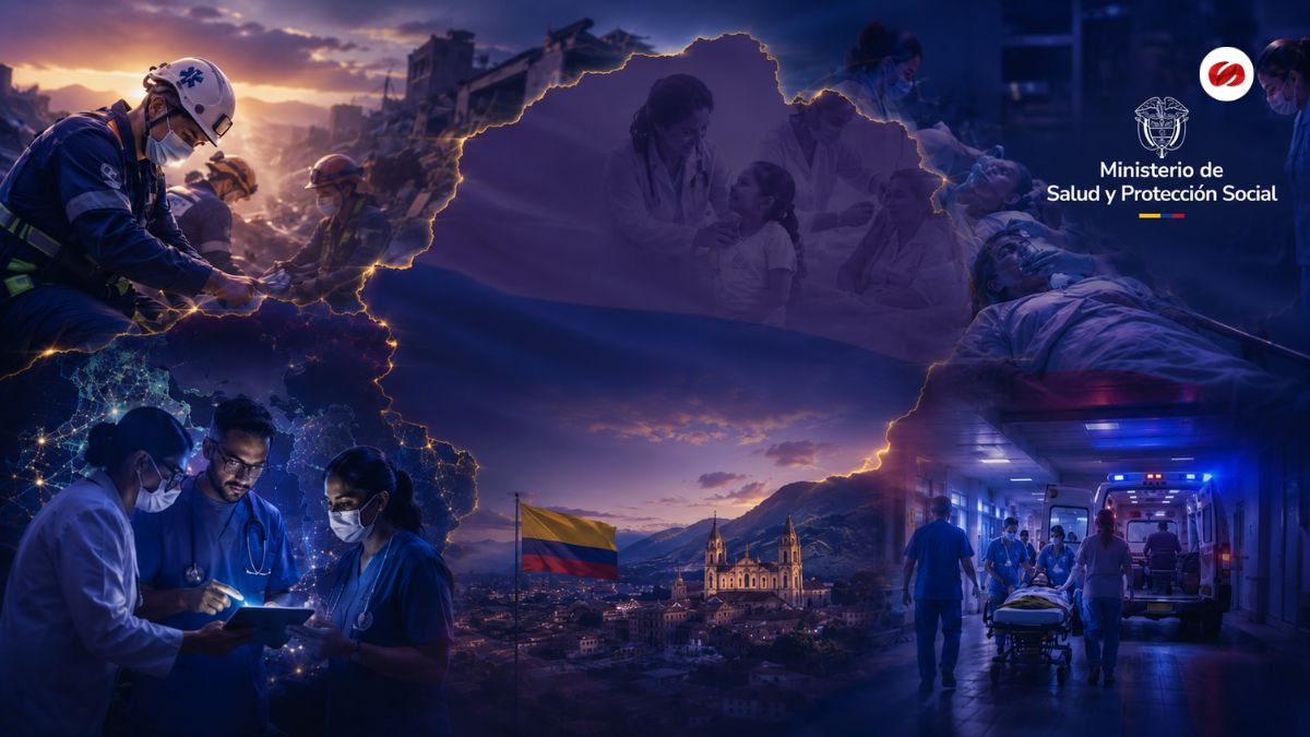 Minsalud activa la Ruta de Talento Humano en Salud para reforzar la atención y movilizar personal sanitario ante la emergencia sísmica en Colombia.