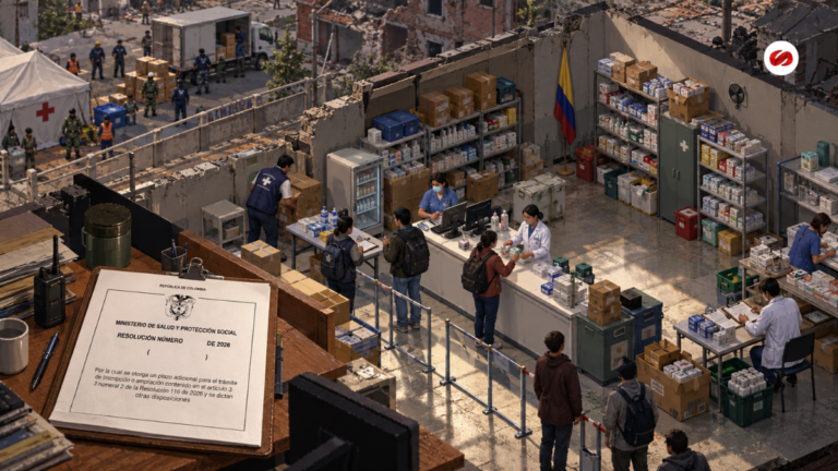 Minsalud propone flexibilizar apertura de puntos de dispensación y entrega de medicamentos por desastre nacional