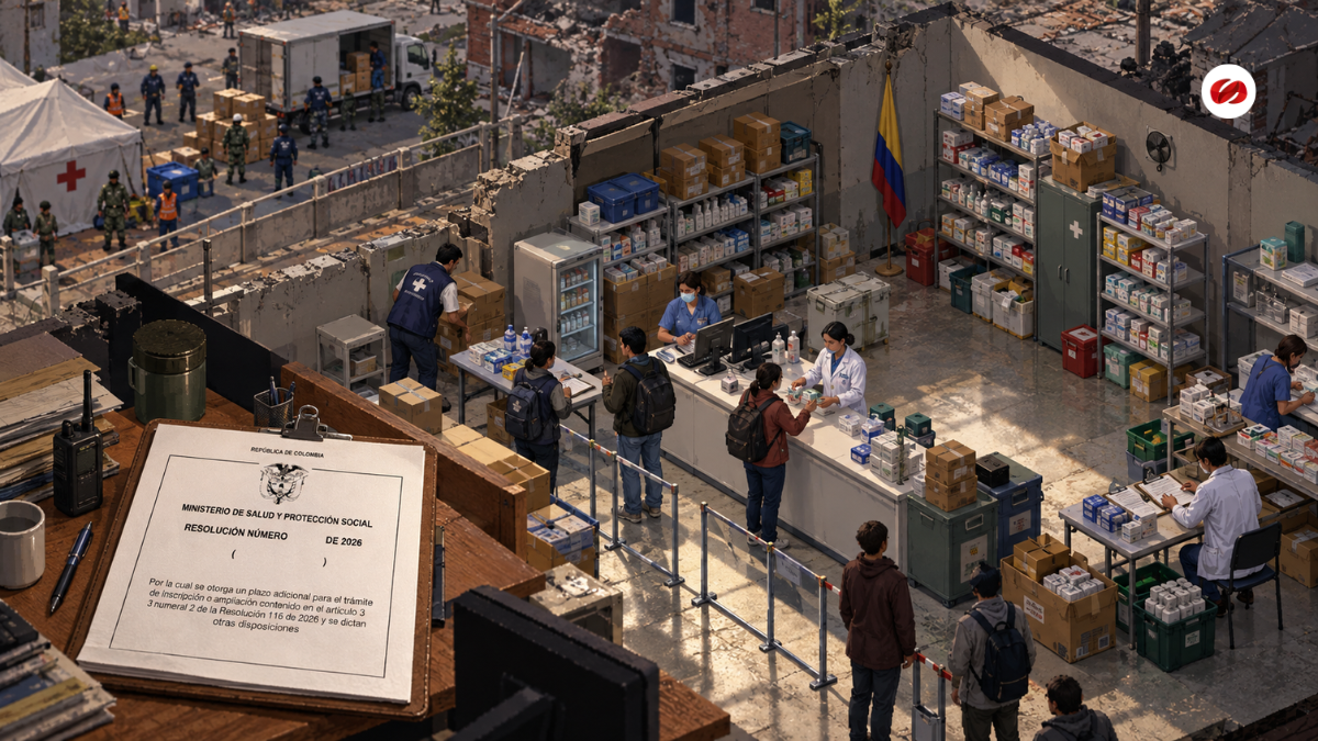 Minsalud propone flexibilizar apertura de puntos de dispensación y entrega de medicamentos por desastre nacional