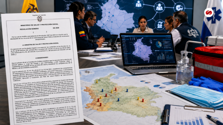 Minsalud propone flexibilizar recursos del PIC en emergencias