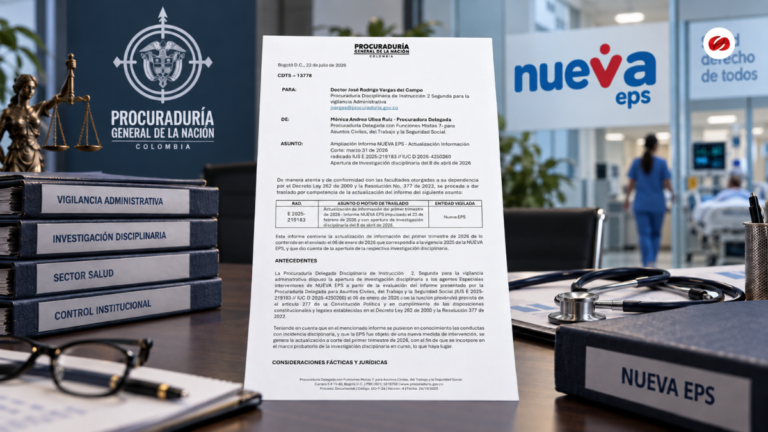 Qué pasó con Nueva EPS tras 23 meses de intervención