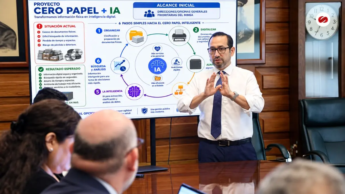 Transformación digital del Minsa genera ahorro de S/3,2 millones al Estado peruano