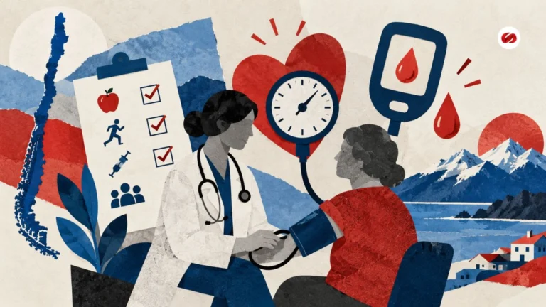 Chile redefine metas sanitarias 2027 para diabetes e hipertensión