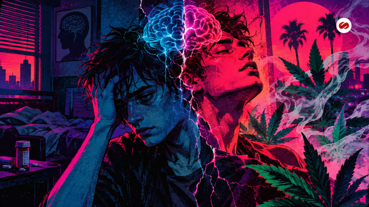 Consumo de cannabis duplica riesgo de trastorno bipolar