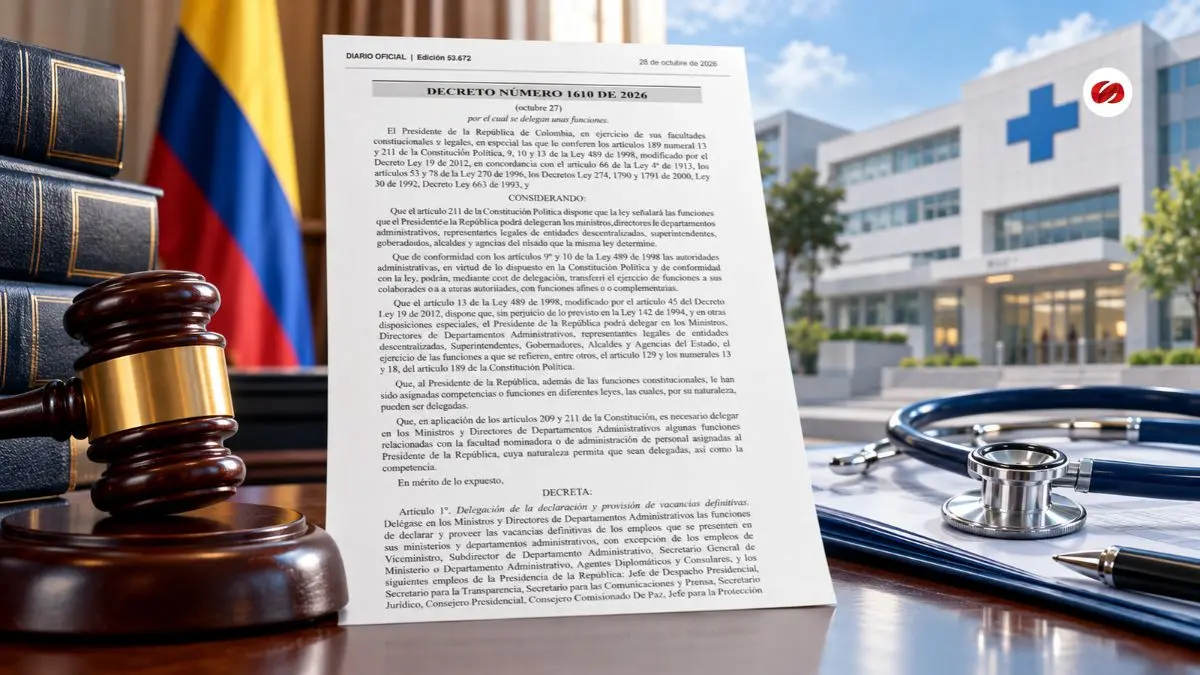 Decreto 1610 de 2026 Ministro de Salud podrá autorizar prórrogas excepcionales en entidades intervenidas