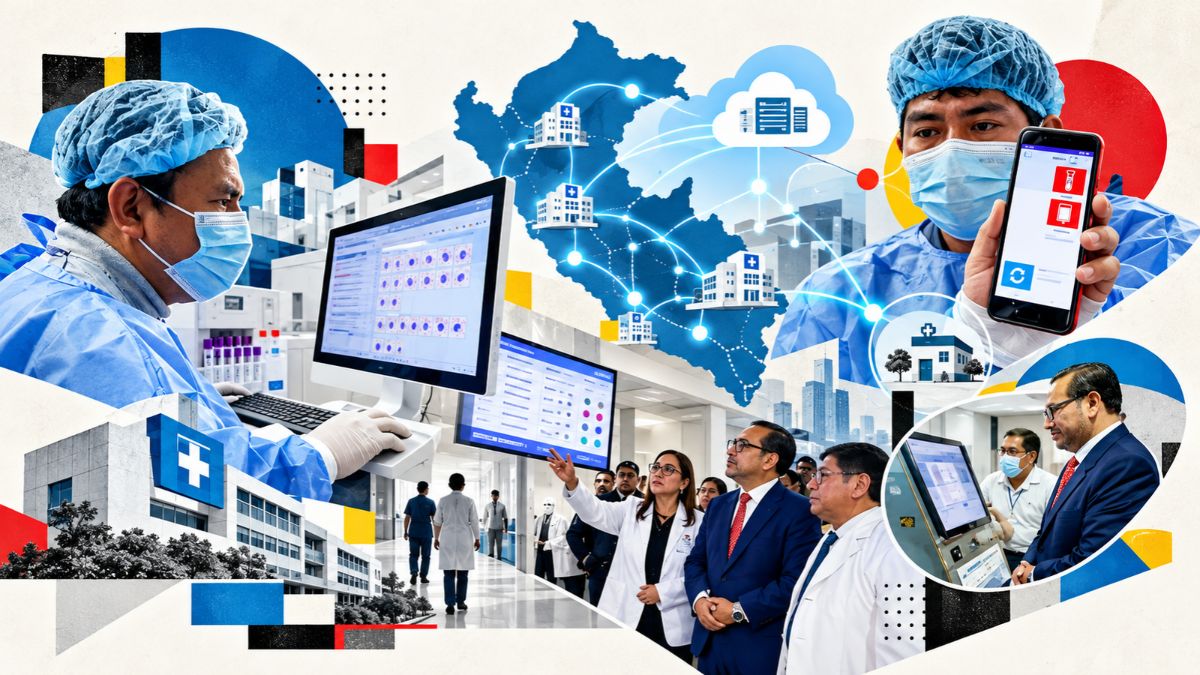 Ministerio de Salud de Perú inicia transformación digital para interconectar hospitales y centros de salud