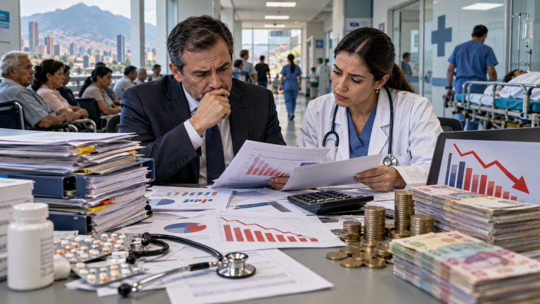 Patrimonio negativo de las EPS se multiplicó por siete en tres años y llegó a 18,6 billones en junio de 2026