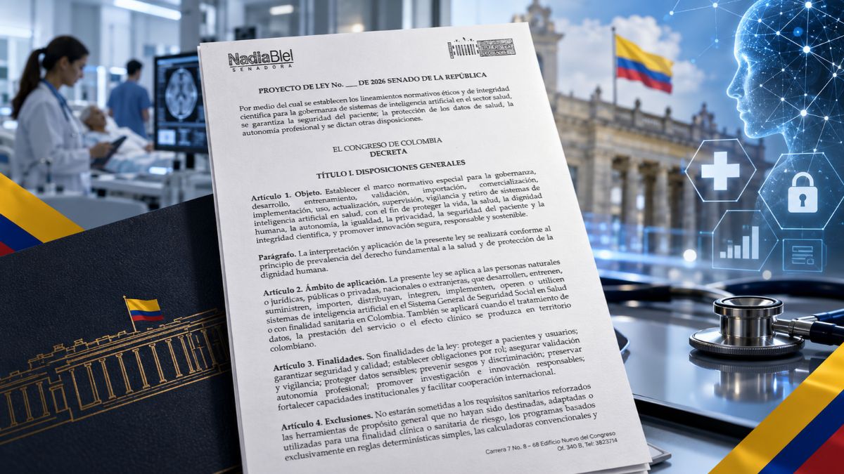 Proyecto de Ley propone nuevas reglas para el uso de inteligencia artificial en salud