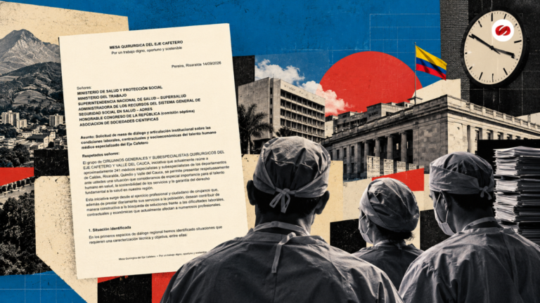 Retrasos en pagos e incertidumbre contractual cirujanos del Eje Cafetero piden diálogo sobre condiciones laborales