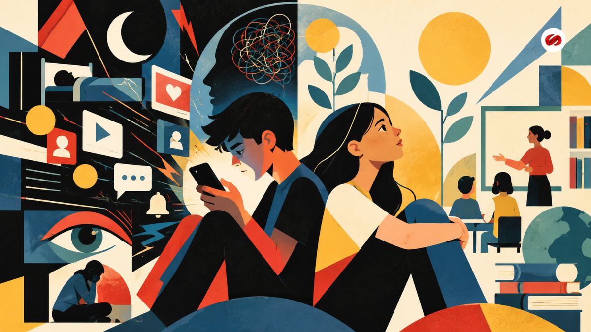 Salud mental de niños y adolescentes: expertos advierten riesgos del uso excesivo de pantallas y redes sociales