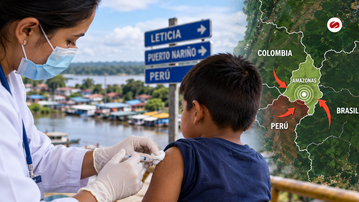 Sarampión en Colombia deja tres casos importados desde Perú