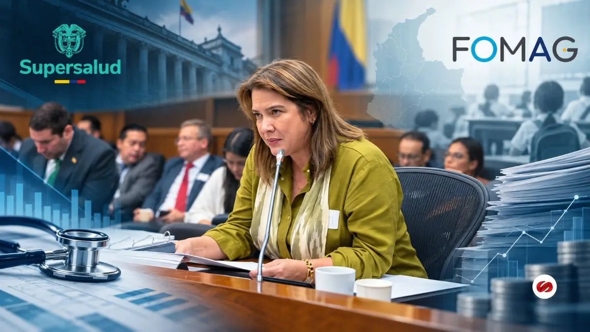 Supersalud revela deudas del FOMAG por más de $2,4 billones y graves dificultades contractuales