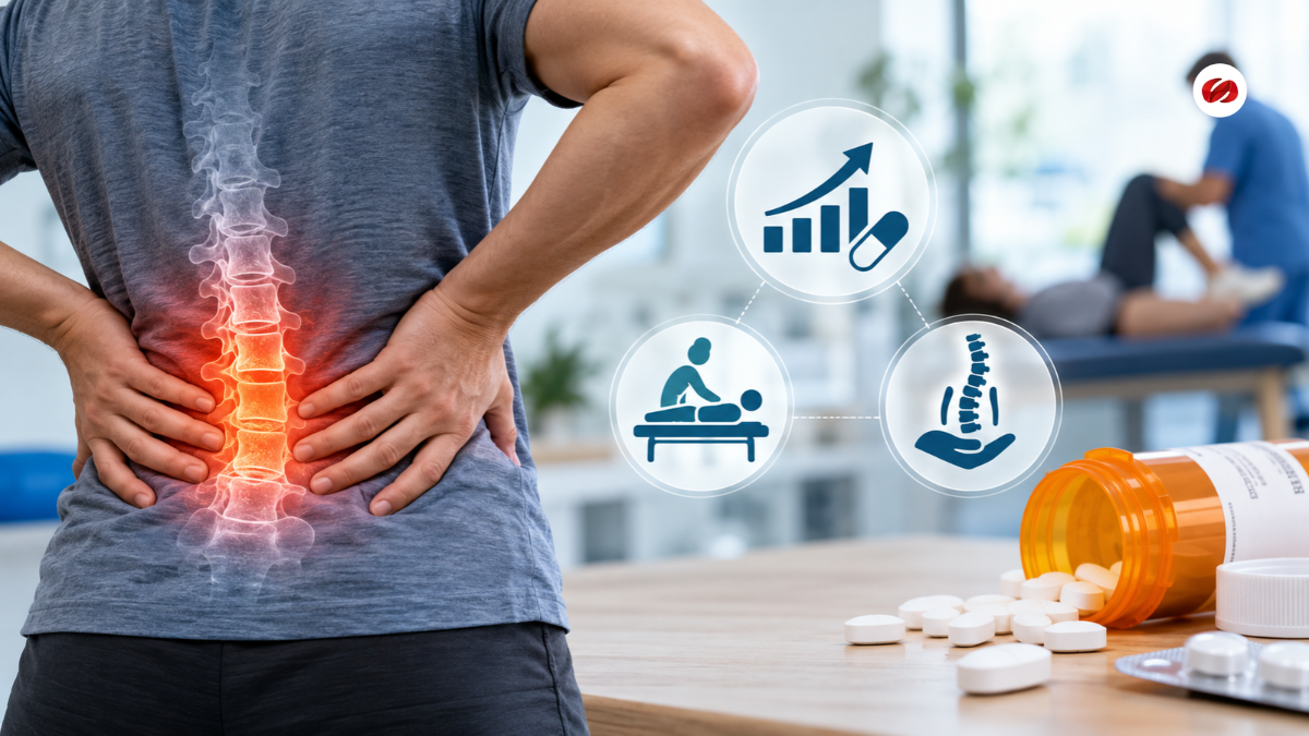 Tratamiento dolor lumbar y riesgo de uso de opioides, según estudio