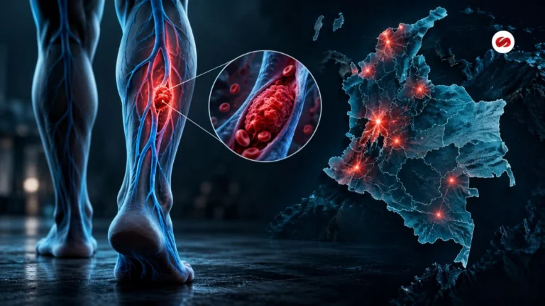Trombosis venosa profunda en Colombia 38 más personas atendidas en 2025