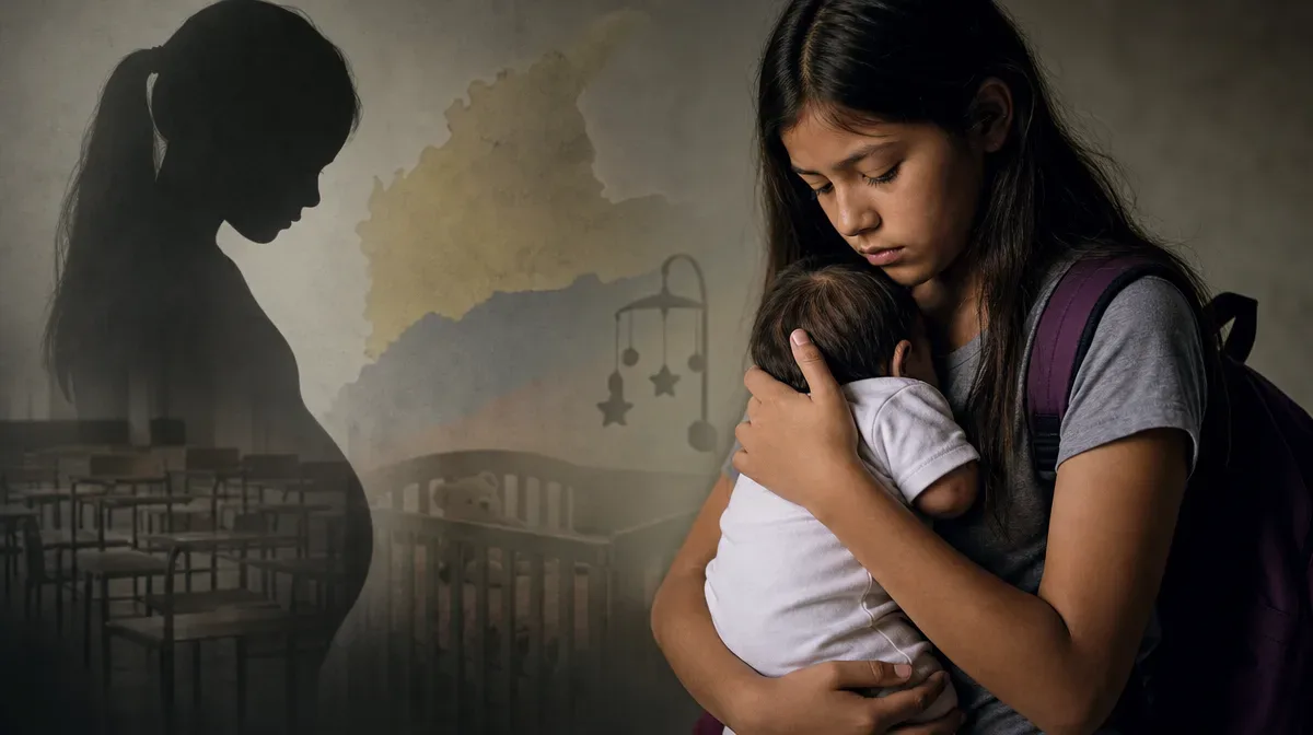 Casi 3.000 niñas entre 10 y 14 años fueron madres en Colombia en 2025