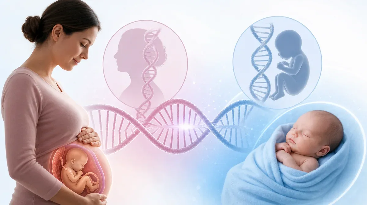 Genética materna y fetal explica hasta un 12% del peso al nacer: estudio en dos cohortes británicas